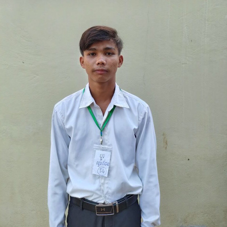 Sokcheim - new 10th grade Plas Prai student.